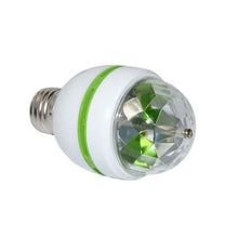 Load image into Gallery viewer, 2-Pack: E27 3W Auto Rotating RGB LED Stage Light