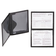Load image into Gallery viewer, 2-Pack: Faux Leather CDC Vaccination Card Immunization Record Protector Holder