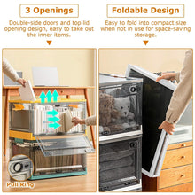 Load image into Gallery viewer, 2-Pack: Foldable Storage Bins Collapsible Storage Box Organizer