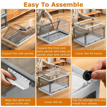 Load image into Gallery viewer, 2-Pack: Foldable Storage Bins Collapsible Storage Box Organizer