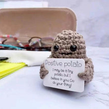 Load image into Gallery viewer, 2-Pack: Funny Positive Potato Cute Wool Knitting Doll