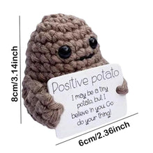 Load image into Gallery viewer, 2-Pack: Funny Positive Potato Cute Wool Knitting Doll