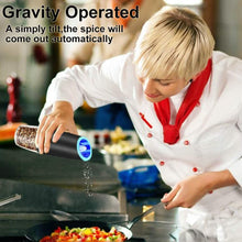 Load image into Gallery viewer, 2-Pack: Gravity Electric Salt Pepper Grinder