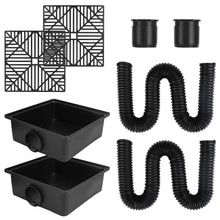 Load image into Gallery viewer, 2-Pack: Gutter Downspout Extension Low Profile No Deep Digging Catch