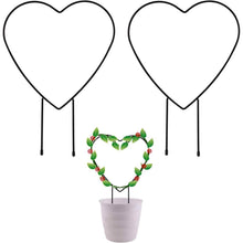 Load image into Gallery viewer, 2-Pack: Heart-Shaped Plant Support Stake