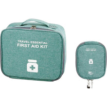 Load image into Gallery viewer, 2-Pack: Household Medical Storage Bag with Outdoor Camping First Aid Kit Pill Case