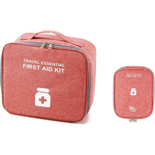 Load image into Gallery viewer, 2-Pack: Household Medical Storage Bag with Outdoor Camping First Aid Kit Pill Case