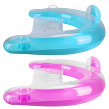 Load image into Gallery viewer, 2-Pack: Inflatable Float Pool Chair with Cup Holder Arm Rest