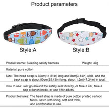Load image into Gallery viewer, 2-Pack: Kids Safety Head Support Band and Toddler Car Seat Neck Relief