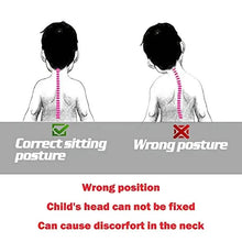 Load image into Gallery viewer, 2-Pack: Kids Safety Head Support Band and Toddler Car Seat Neck Relief