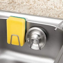 Load image into Gallery viewer, 2-Pack: Kitchen Stainless Steel Sink Sponge Holder