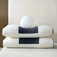 Load image into Gallery viewer, Knitted Antibacterial Cotton Massage Neck Pillow with Removable Cover