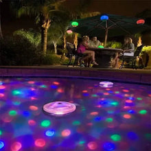 Load image into Gallery viewer, 2-Pack: LED Color Changing Floating Pool Lights with 8 Modes Lighting
