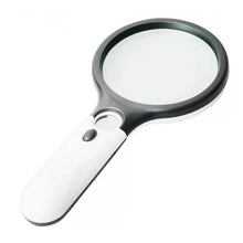 Load image into Gallery viewer, 2-Pack: LED Light 45x Magnifying Glass Lens Mini Pocket Handheld Microscope
