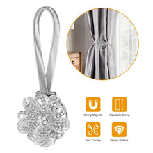 Load image into Gallery viewer, 2-Pack: Magnetic Curtain Tiebacks