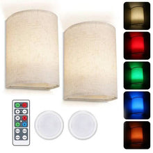 Load image into Gallery viewer, 2-Pack: Magnetic Wireless Wall Sconce Lighting