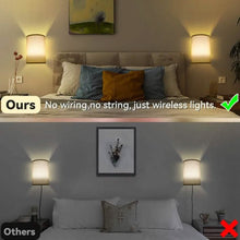 Load image into Gallery viewer, 2-Pack: Magnetic Wireless Wall Sconce Lighting
