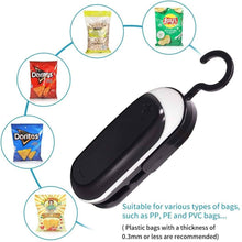 Load image into Gallery viewer, 2-Pack: Mempedont Mini Bag Sealer - Heat Sealer for Plastic Bags