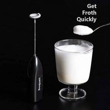 Load image into Gallery viewer, 2-Pack: Milk Frother Handheld Battery Operated