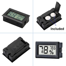 Load image into Gallery viewer, 2-Pack: Mini Digital Hygrometer Gauge Indoor Thermometer