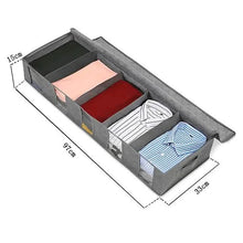 Load image into Gallery viewer, 2-Pack: Non-Woven Bed Bottom Storage Bag
