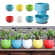 Load image into Gallery viewer, 2-Pack: Plastic Plant Flower Pots