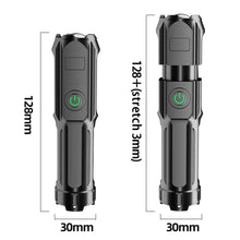 Load image into Gallery viewer, 2-Pack: Portable and Multi-Functional Telescopic Zoomable Flashlight