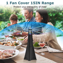 Load image into Gallery viewer, 2-Pack: Portable Reflective Fly Repellent Fan Rechargeable Battery Powered
