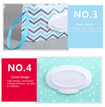 Load image into Gallery viewer, 2-Pack: Reusable Wet Wipe Pouch