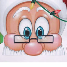 Load image into Gallery viewer, 2-Pack: Santa Claus Elk Shop Hotel Christmas Window Double Sided Glass Sticker