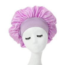 Load image into Gallery viewer, 2-Pack: Satin Sleep Bonnet for Curly Hair