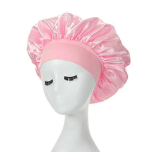 Load image into Gallery viewer, 2-Pack: Satin Sleep Bonnet for Curly Hair