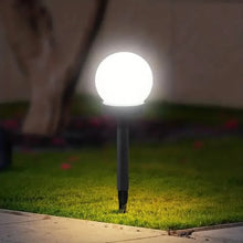Load image into Gallery viewer, 2-Pack: Solar LED Globe Powered Garden Light