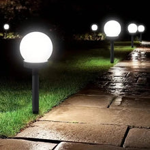 Load image into Gallery viewer, 2-Pack: Solar LED Globe Powered Garden Light