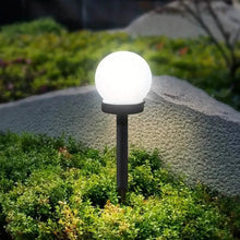 Load image into Gallery viewer, 2-Pack: Solar LED Globe Powered Garden Light