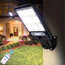 Load image into Gallery viewer, 2-Pack: Solar Outdoor Security Street Lighting, 3 Modes With Wireless Motion Sensing and Remote Control