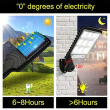 Load image into Gallery viewer, 2-Pack: Solar Outdoor Security Street Lighting, 3 Modes With Wireless Motion Sensing and Remote Control