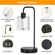 Load image into Gallery viewer, 2-Pack: Touch Control Table Lamp