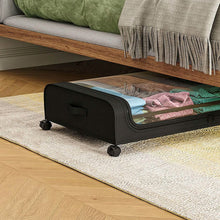 Load image into Gallery viewer, Under-Bed Storage Drawer with Wheels Multipurpose with Clear Window & Label