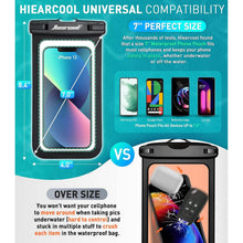Load image into Gallery viewer, 2-Pack: Universal Mobile Phone Waterproof Case
