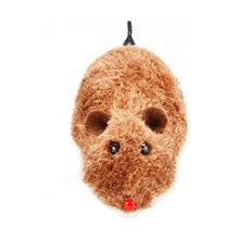 Load image into Gallery viewer, 2-Pack: Wind Up Interactive Plush Mouse Toy