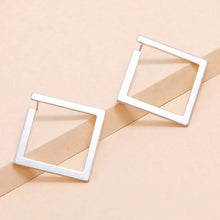Load image into Gallery viewer, 2-Pairs: Minimalist Geometric Drop Earrings