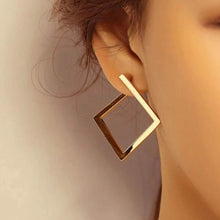 Load image into Gallery viewer, 2-Pairs: Minimalist Geometric Drop Earrings
