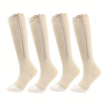Load image into Gallery viewer, 2-Pairs: Women's Open Toe Sports Compression Socks