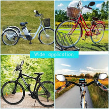 Load image into Gallery viewer, 2-Piece: 360° Adjustable Rotatable Handlebar Mirror - Wide Angle Bicycle Mirror
