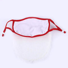 Load image into Gallery viewer, 2-Piece: Adult Funny Cosplay Santa Claus Mask Face
