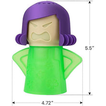 Load image into Gallery viewer, 2-Piece: Angry Mama Microwave Steam Cleaner