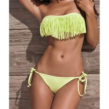 Load image into Gallery viewer, 2-Piece: Fashion Fringe Bikini Swimwear