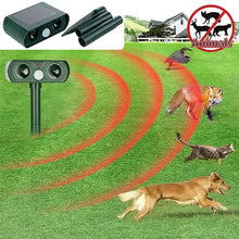 Load image into Gallery viewer, 2-Piece: Outdoor Solar Ultrasonic Pest Repeller