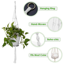 Load image into Gallery viewer, 2-Piece: Plant Hanger Flowerpot Net Bag